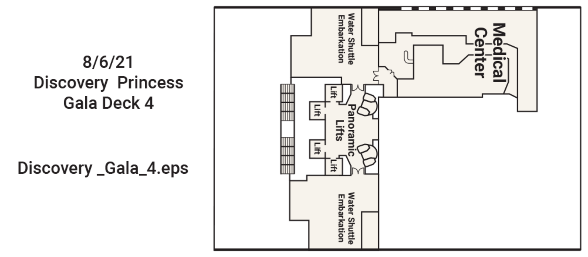 Deck 4 - Gala plan
